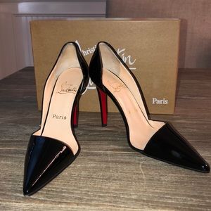 CHRISTIAN LOUBOUTIN EVENING HEELS WORN 1X #RRR